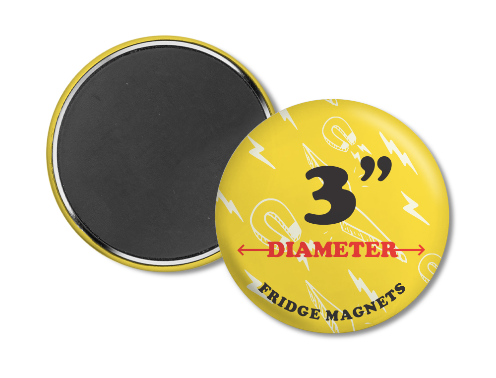 3" Fridge Magnets